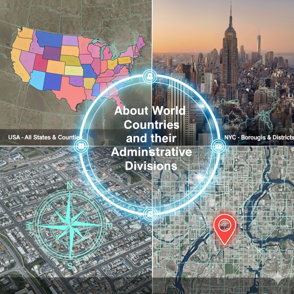 Program 2. About World Countries and their Administrative Divisions 