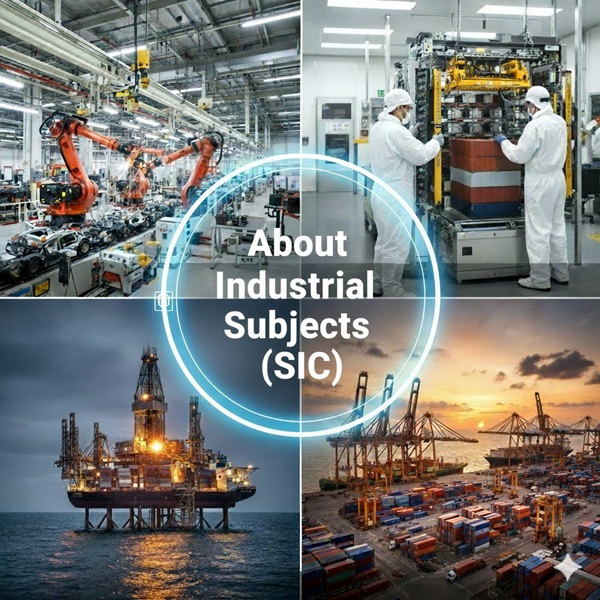 Program 1. About Industrial Subjects (SIC) 